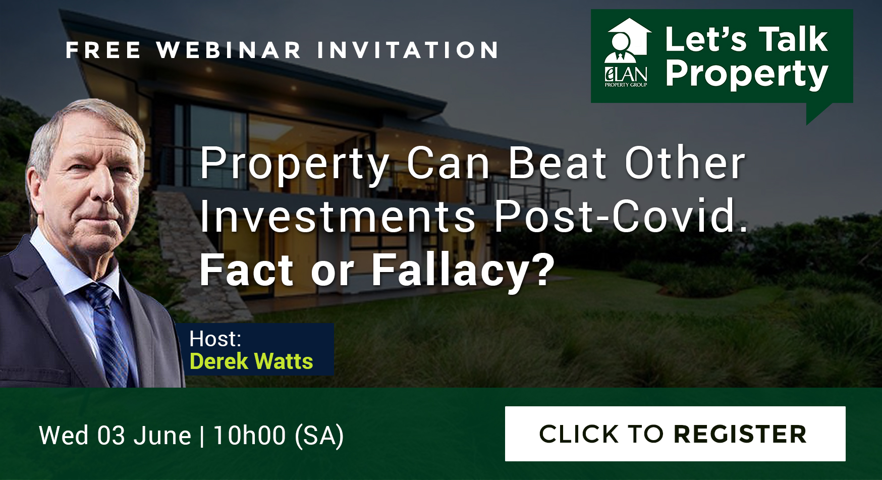 Episode 8: “Property Can Beat Other Investments Post-COVID. Fact or Fallacy?”